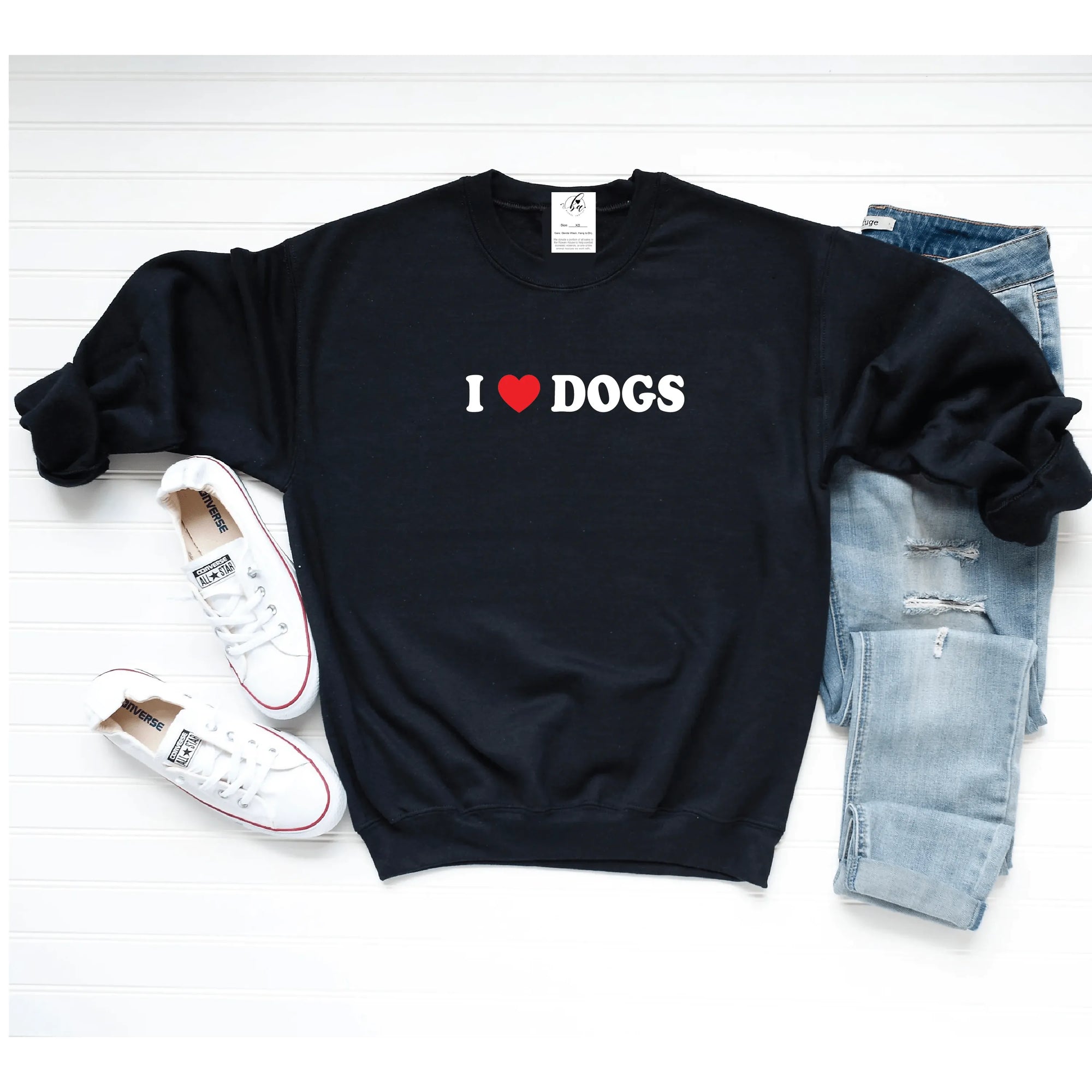 Blonde Ambition Black / S I Love Dogs Crew