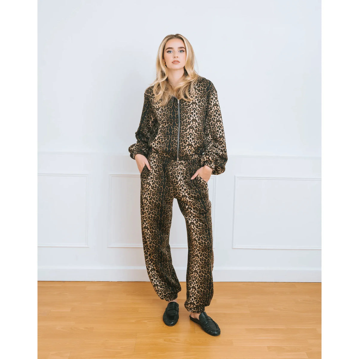 Brunette the Label Bubble Zip Hoodie