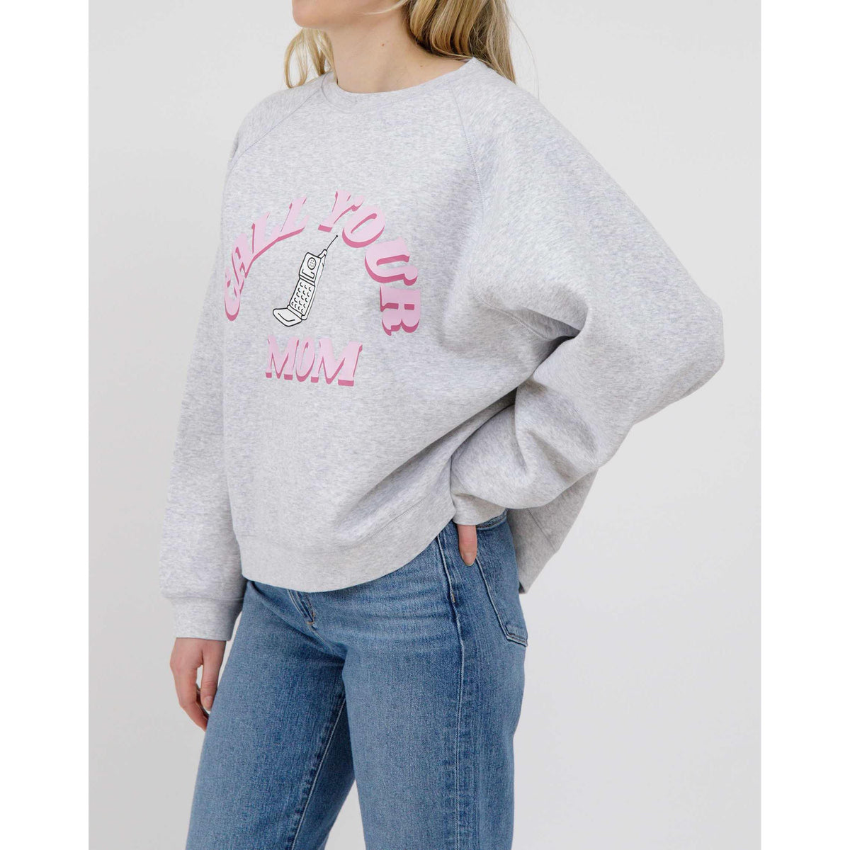 Brunette the Label Call Your Mom Crew