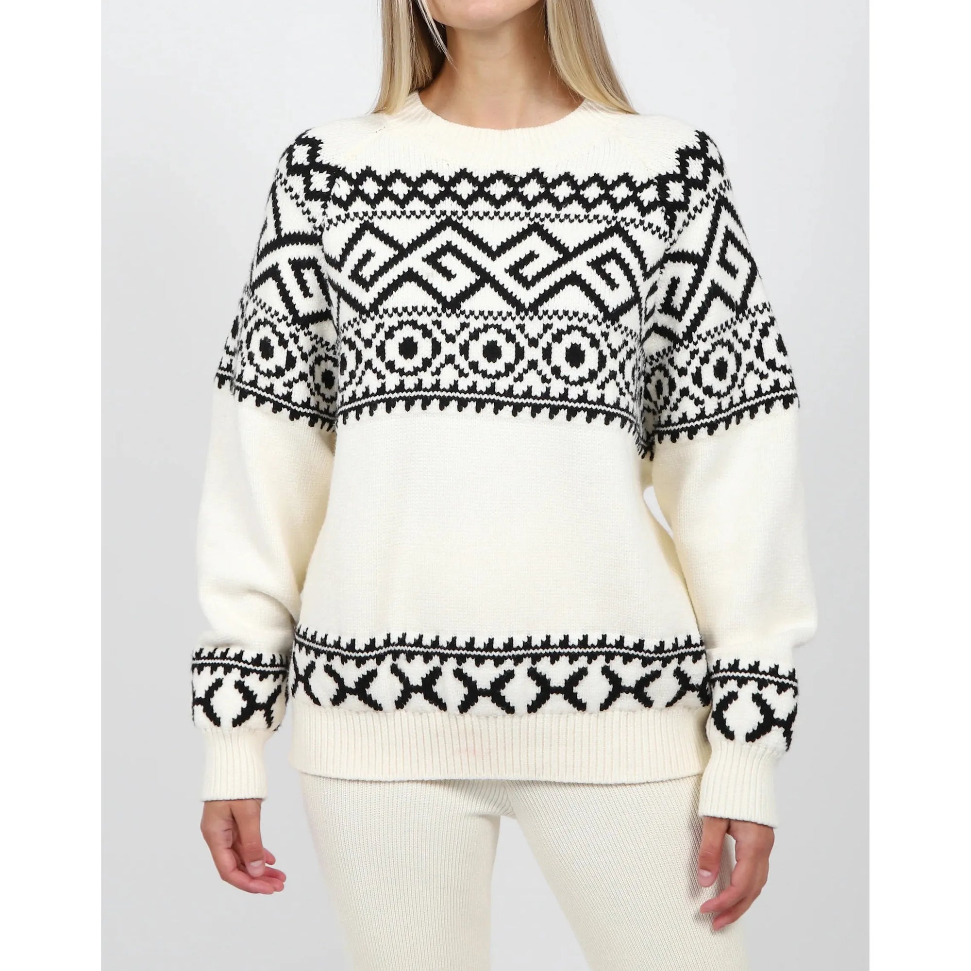 Brunette the Label Fair Isle Sweater