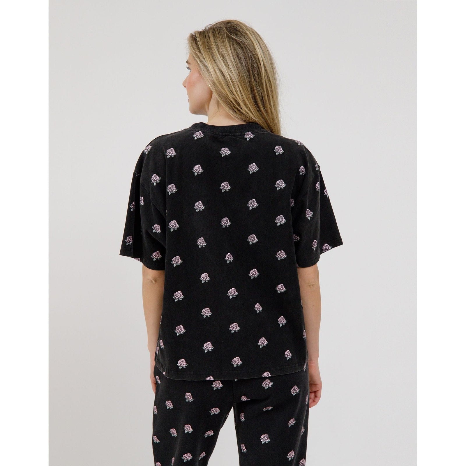 Brunette the Label Brunette the Label Flower Boxy Tee