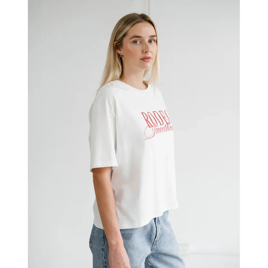 Brunette the Label Rodeo Sweetheart Boxy Tee