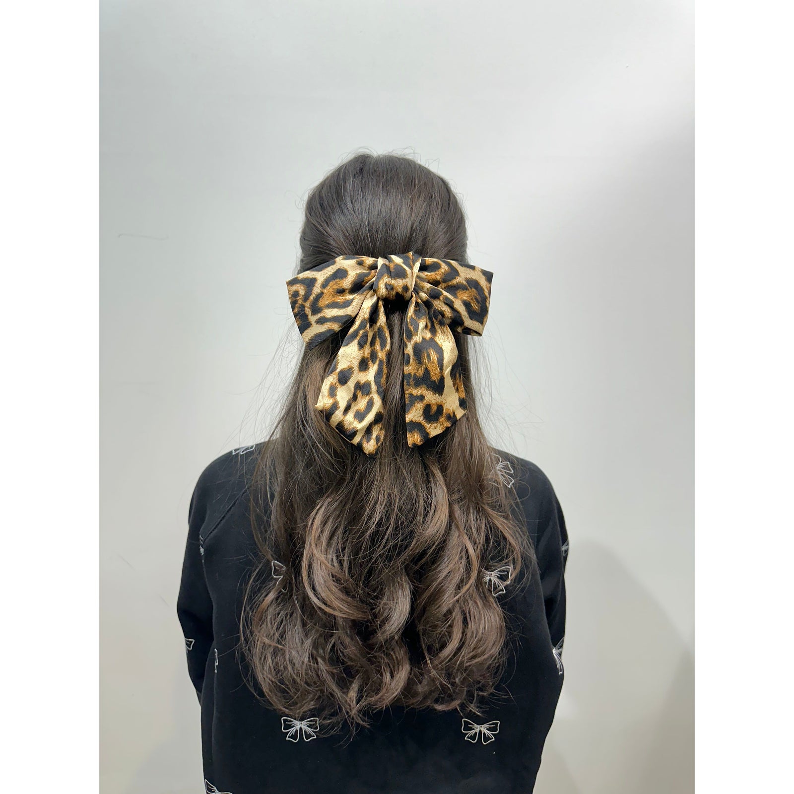 Brunette the Label Satin Bow