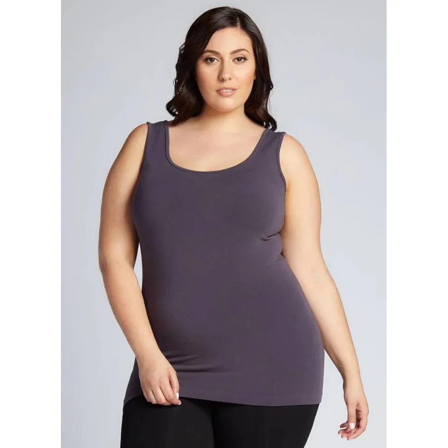 C'est Moi C'est Moi Curvy Bamboo Scoop Tank