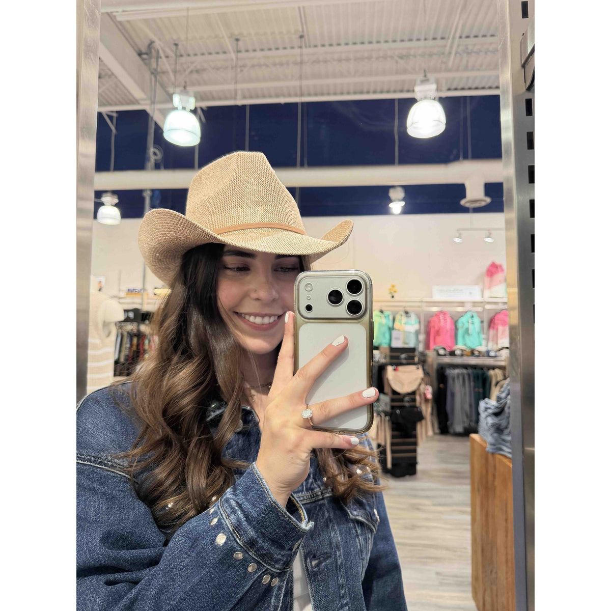 CC Beanie Glitter Cowboy Hat