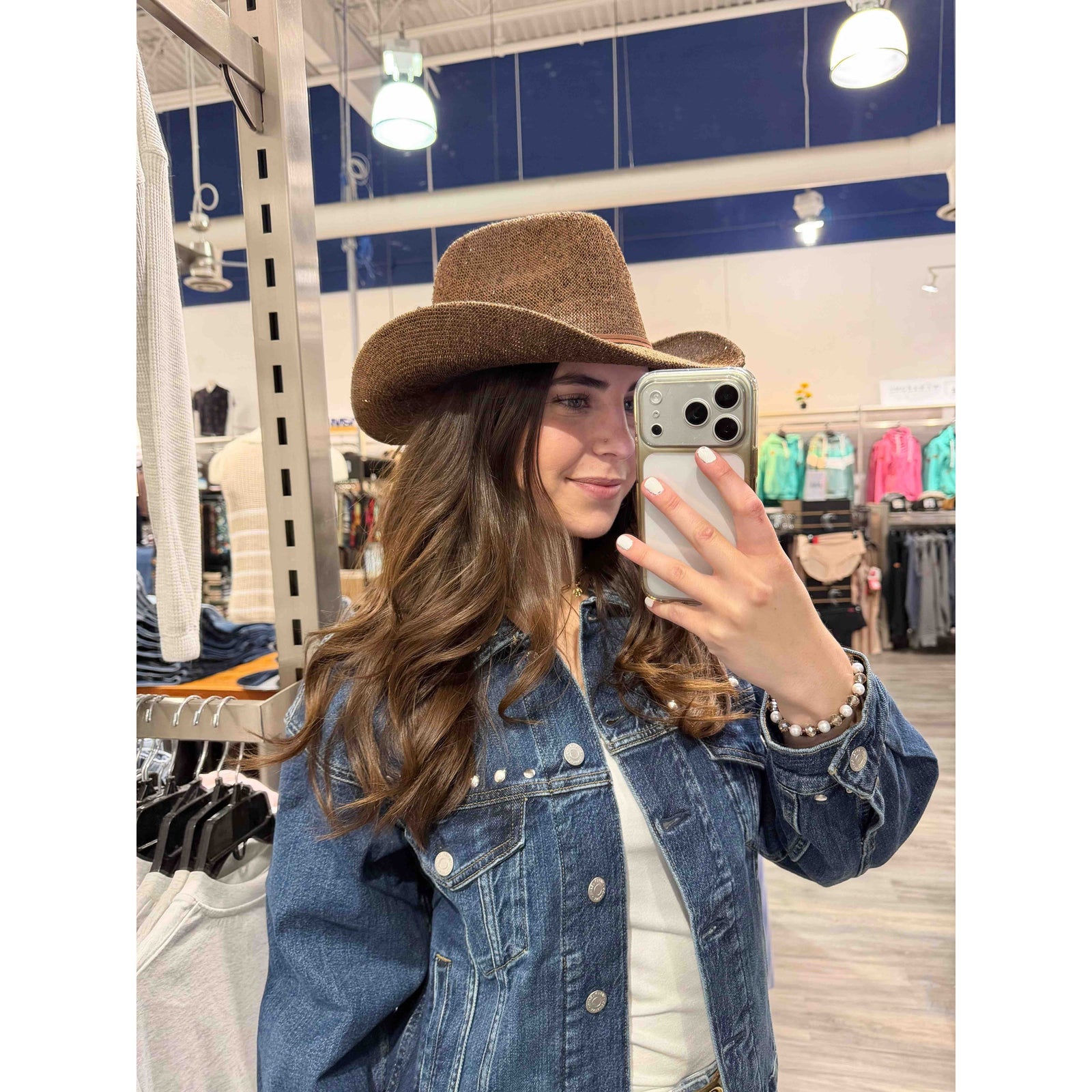 CC Beanie Glitter Cowboy Hat