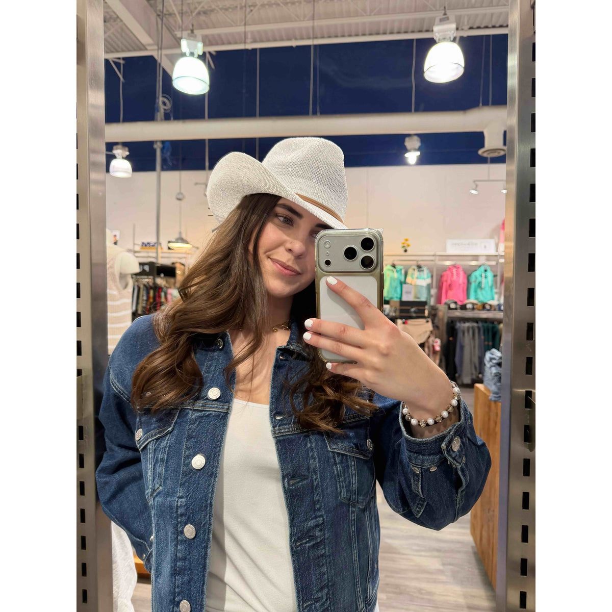 CC Beanie Glitter Cowboy Hat