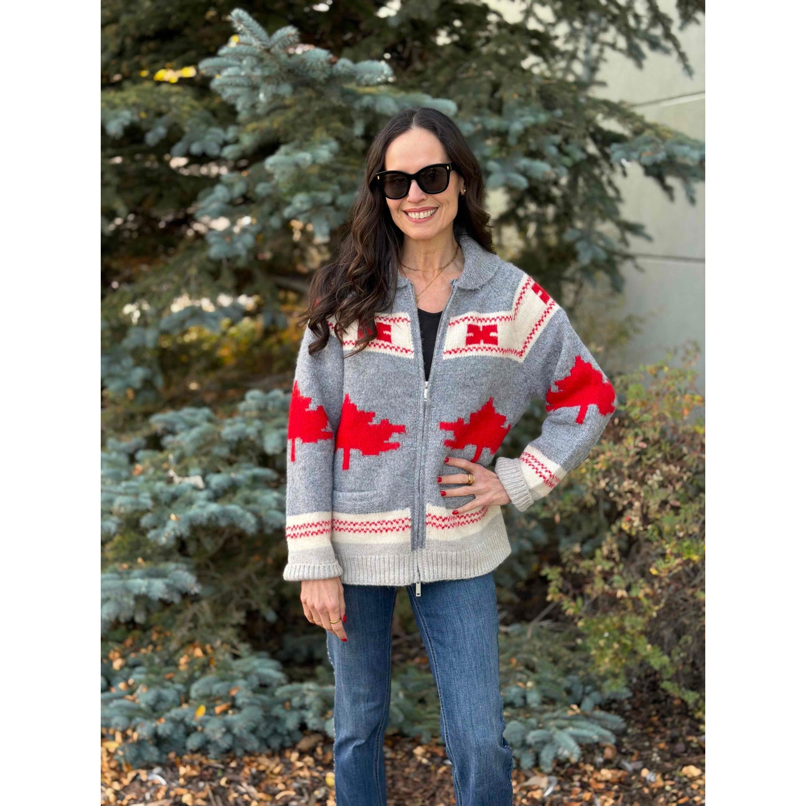 Daria Raglan Shawl Collar Sweater