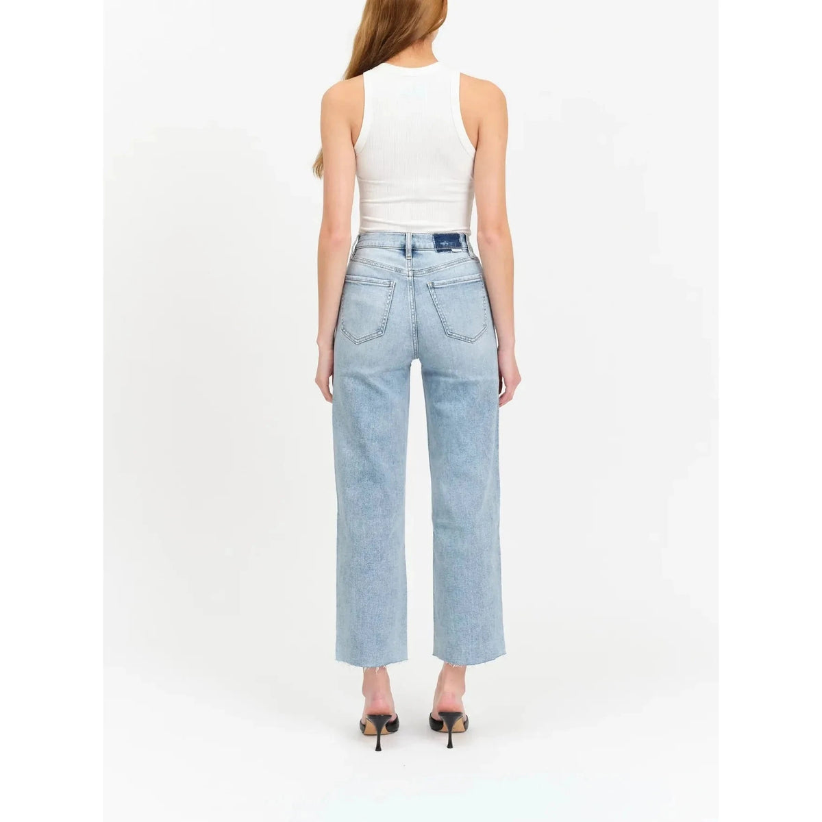 Daze Daze Pleaser High Rise Wide Leg Ankle in Miracle