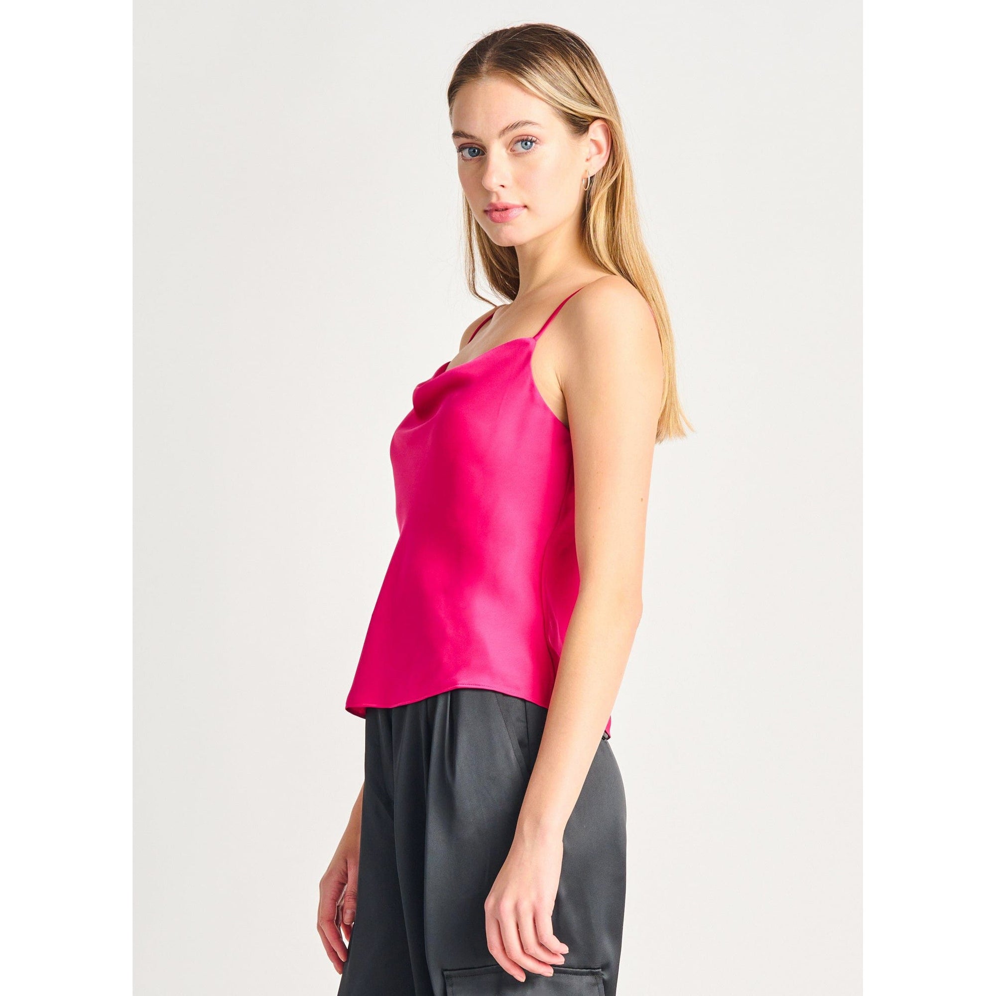 Pink Silk Camisole | Fite Fashion