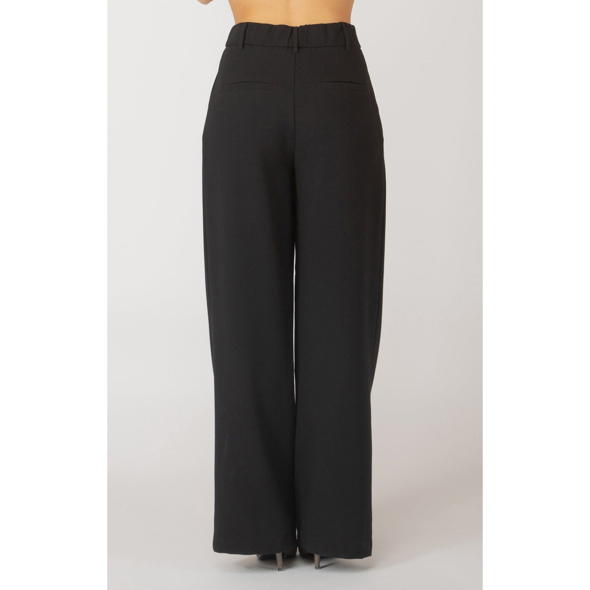 Dex Black / XS Dex Black Tape Wide Leg Trouser