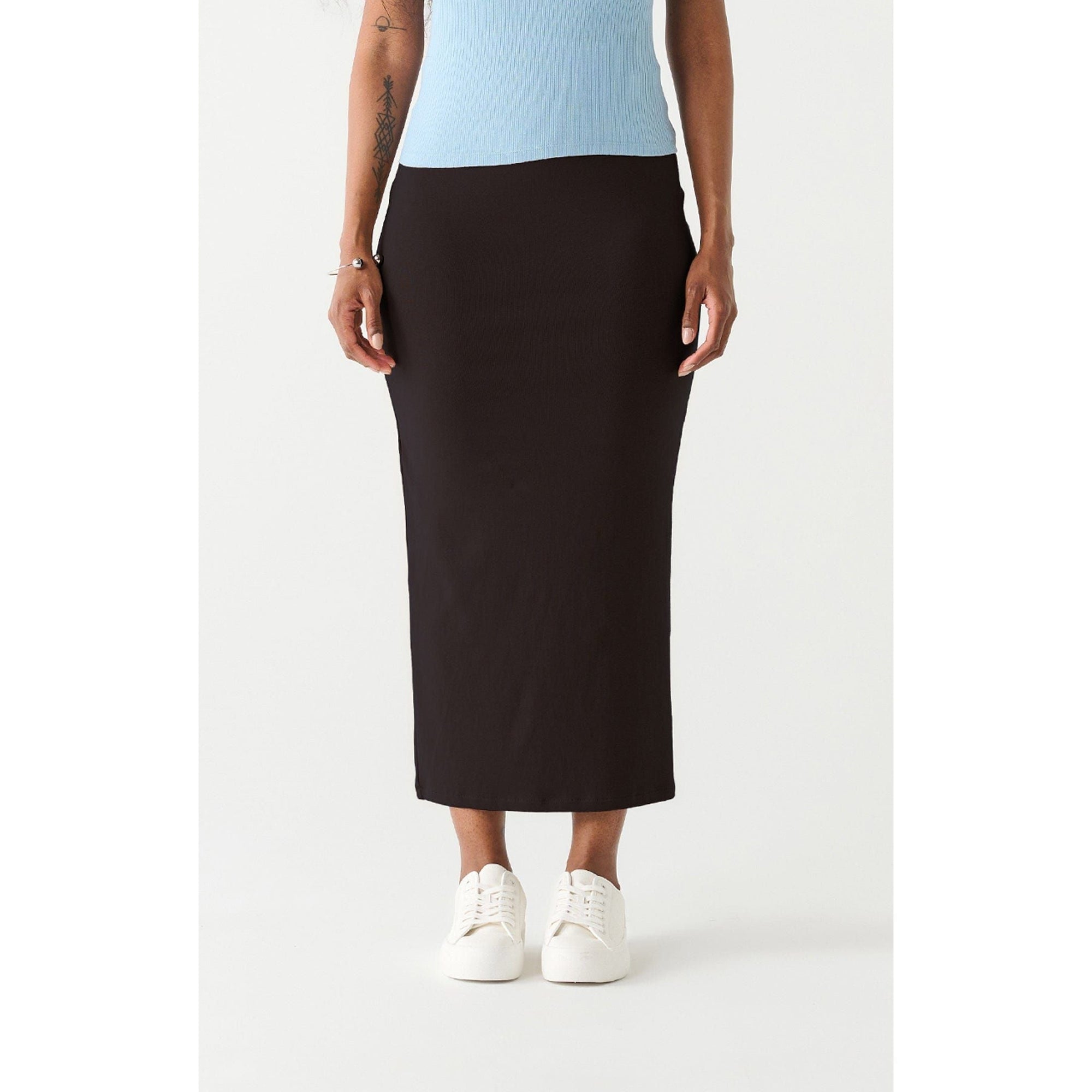 Dex Black / XS Dex Long Pencil Skirt