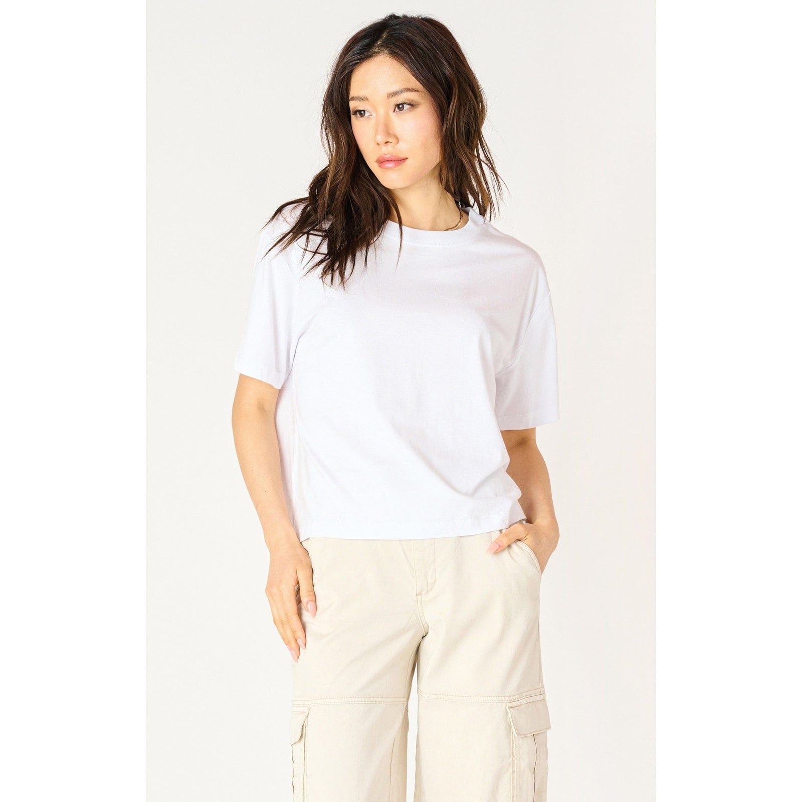 Dex White / XS Dex Short Sleeved Essential Tee