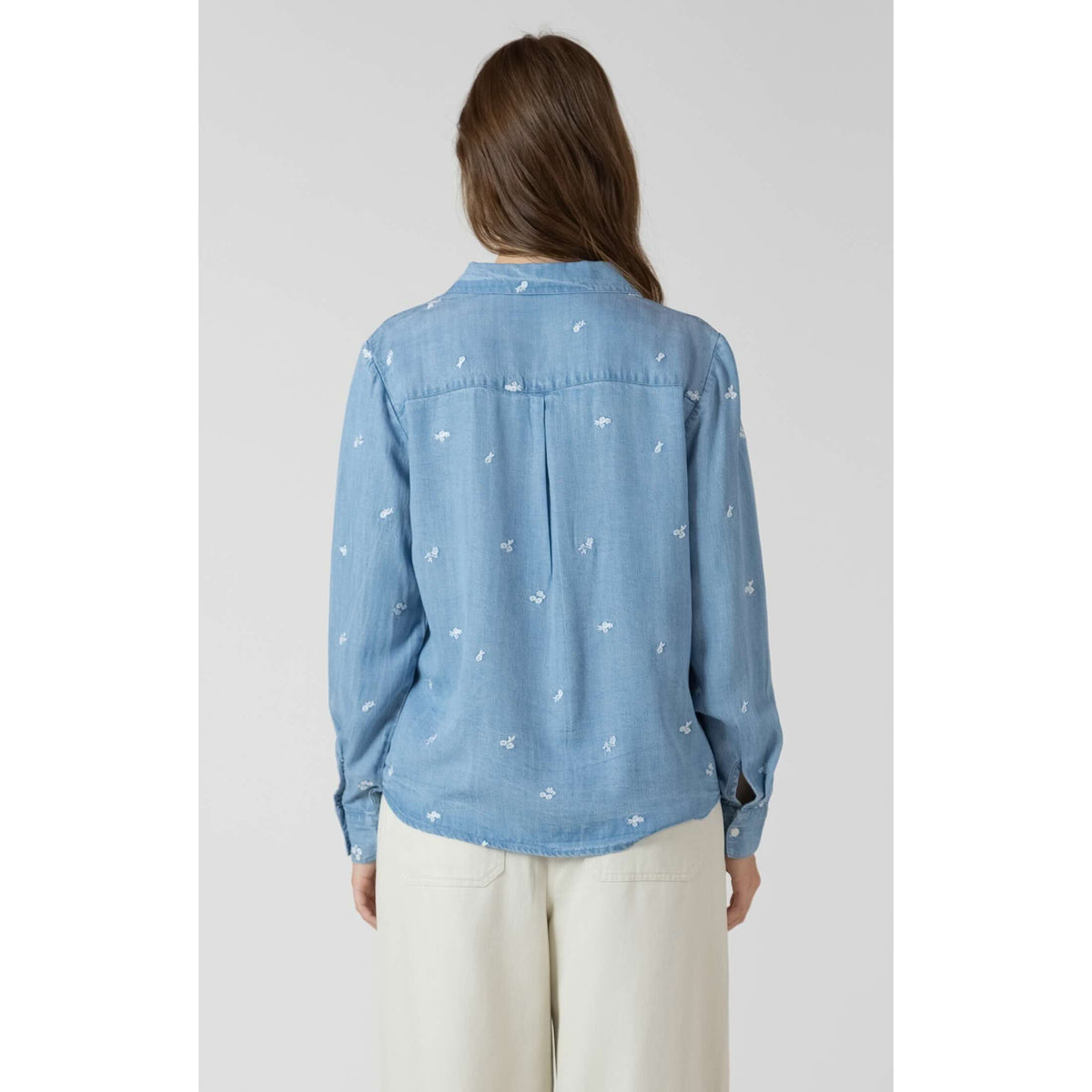 Dex Embroidered Button Front Shirt