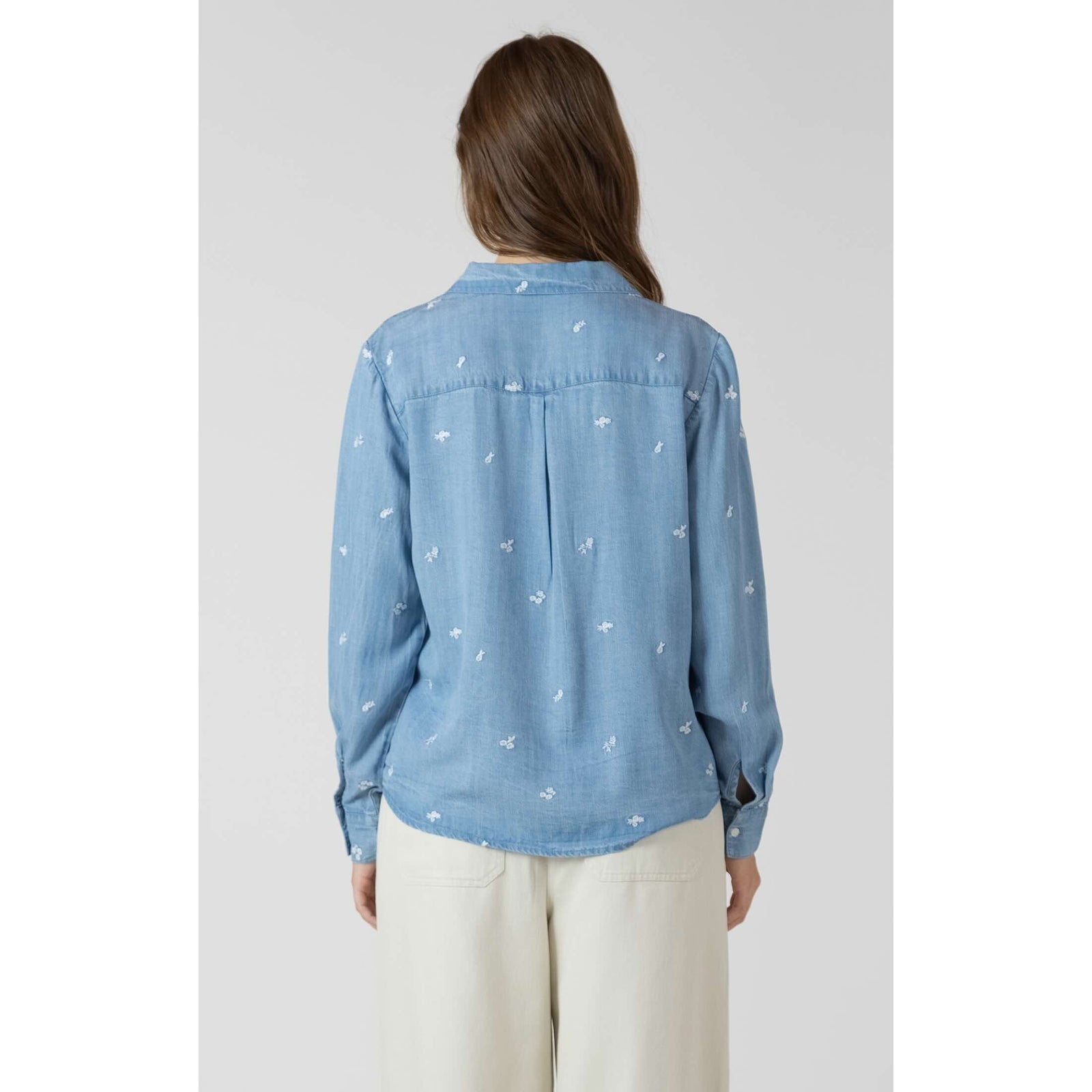 Dex Embroidered Button Front Shirt