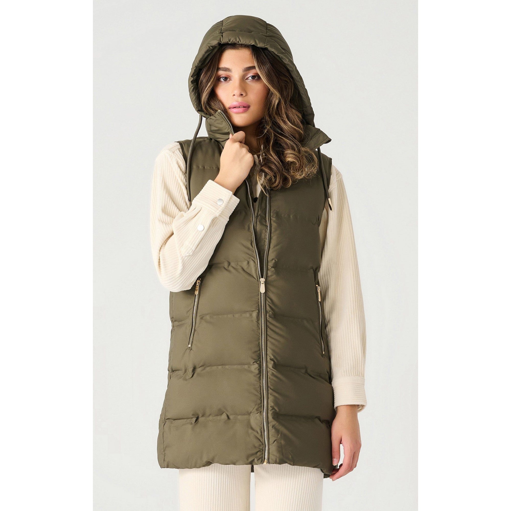 Dex Hooded Puffer Vest