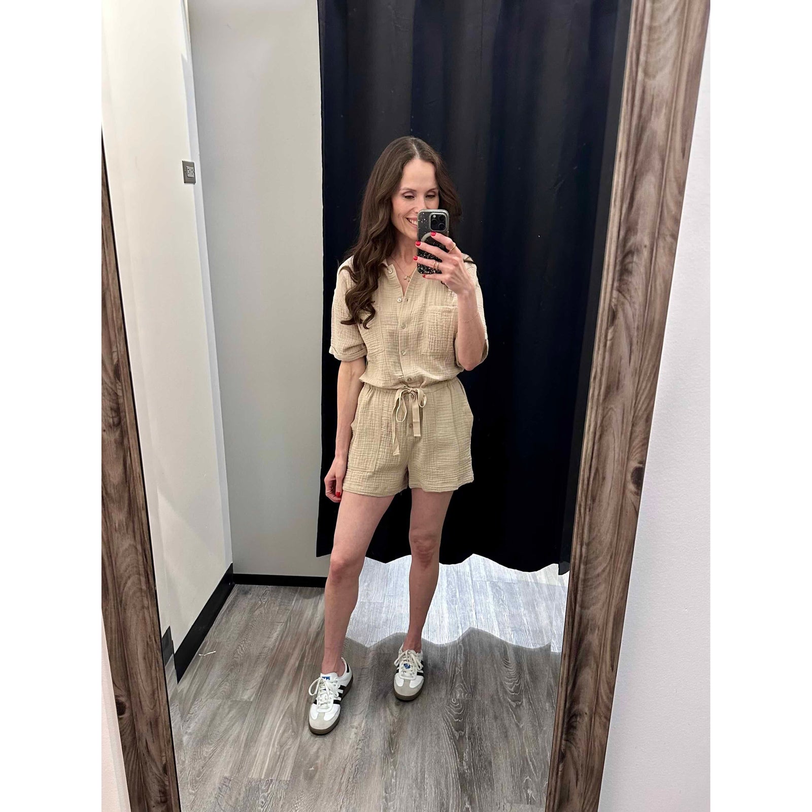 Dex Polo V-Neck Romper