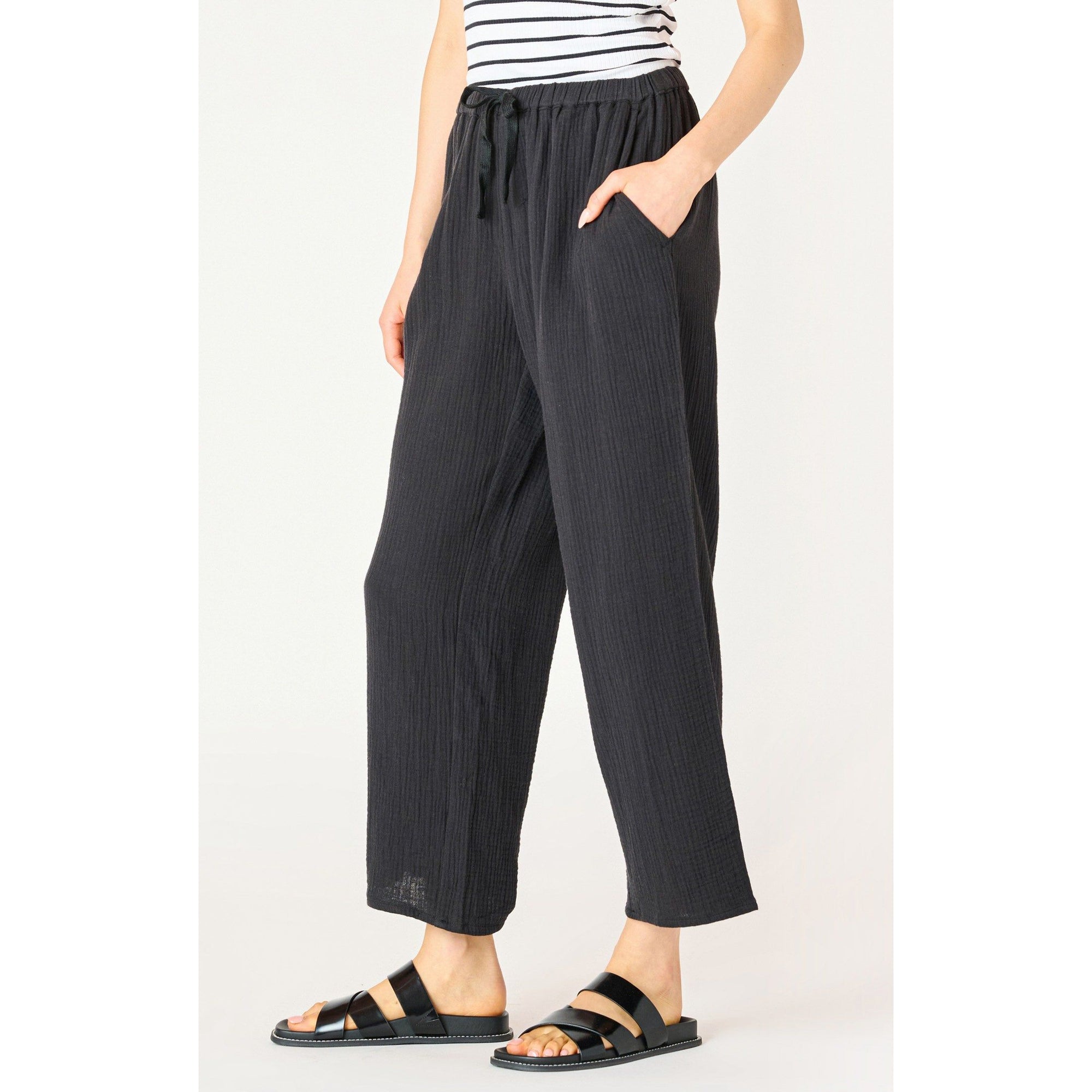 Dex Pull On Textured Pant