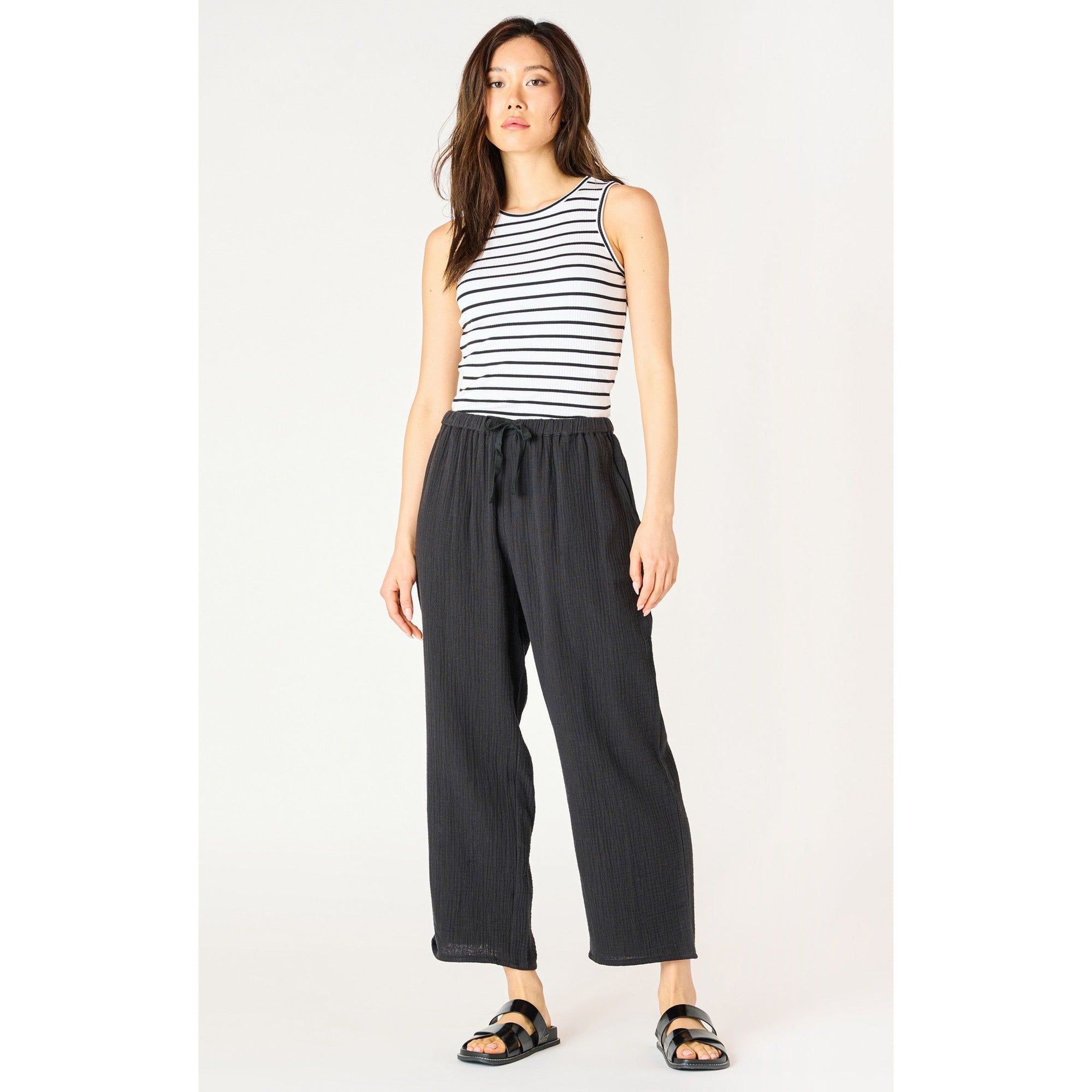 Dex Pull On Textured Pant