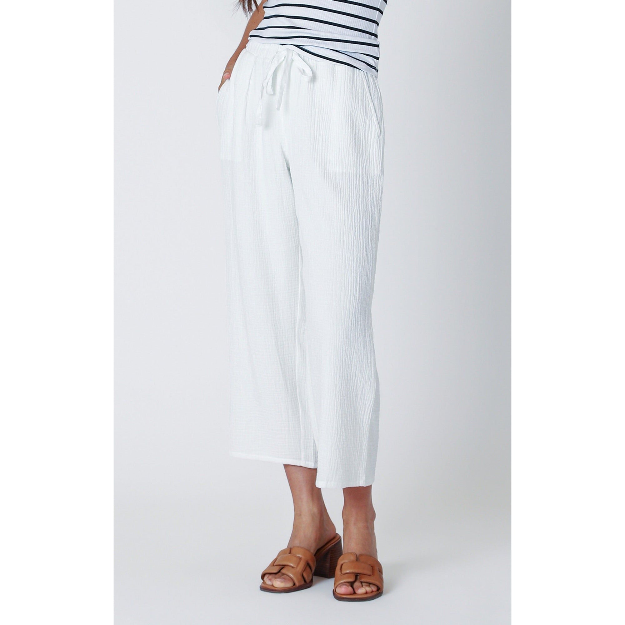 Dex Pull On Textured Pant