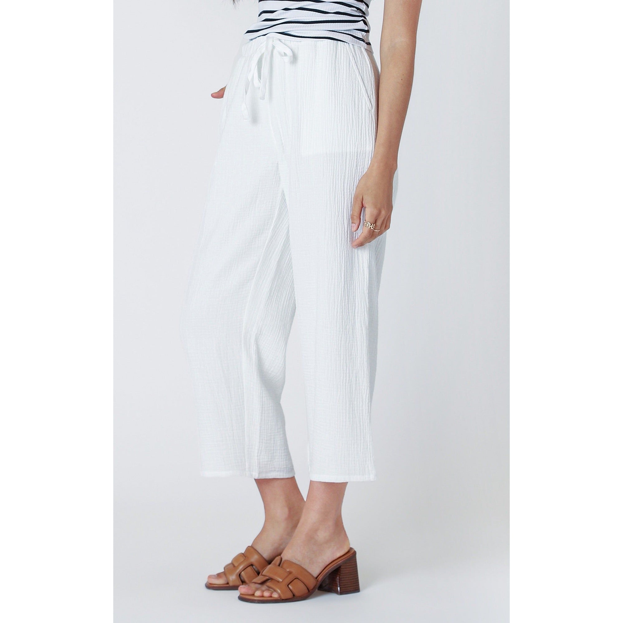 Dex Pull On Textured Pant