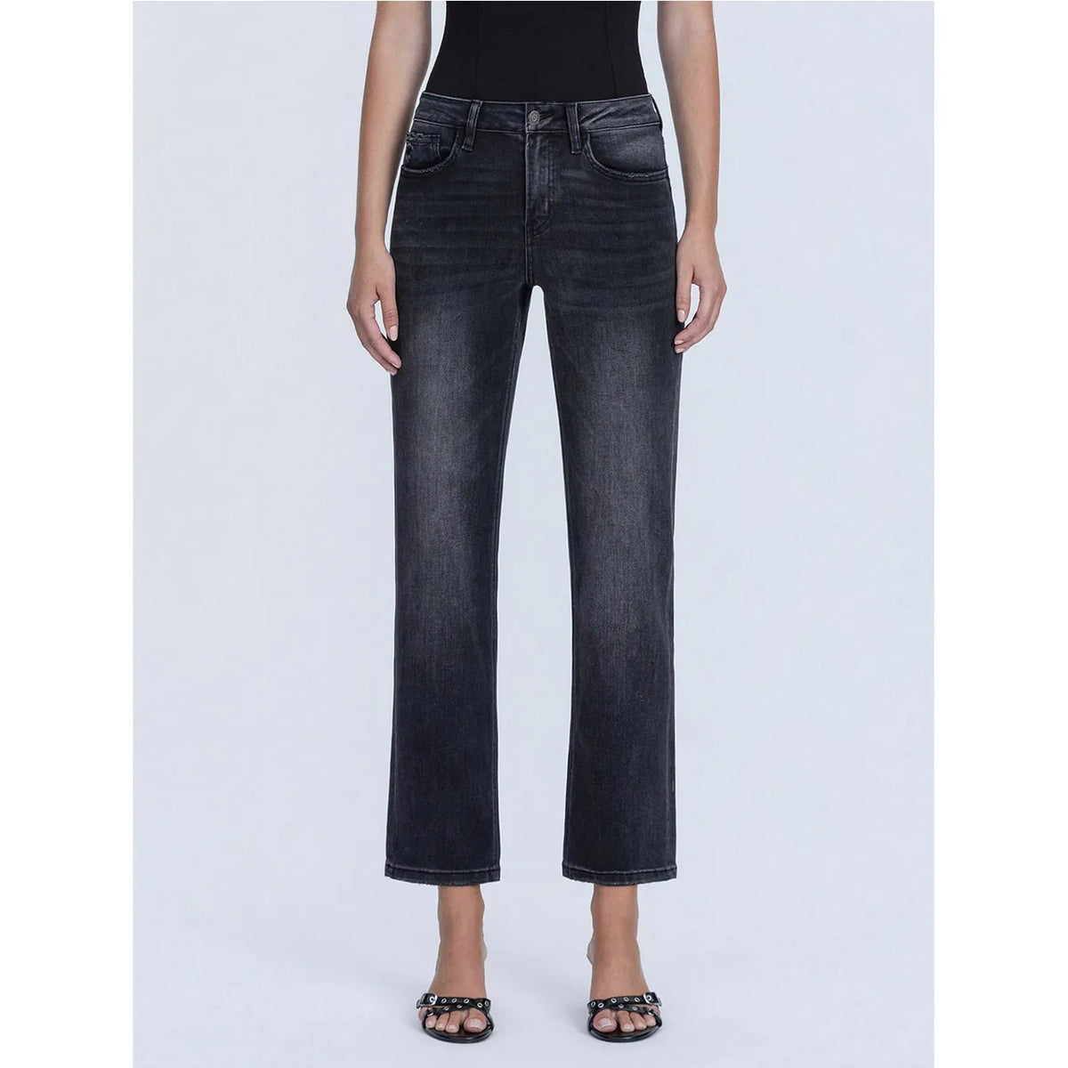Flying Monkey Luminary High Rise Ankle Straight Jeans