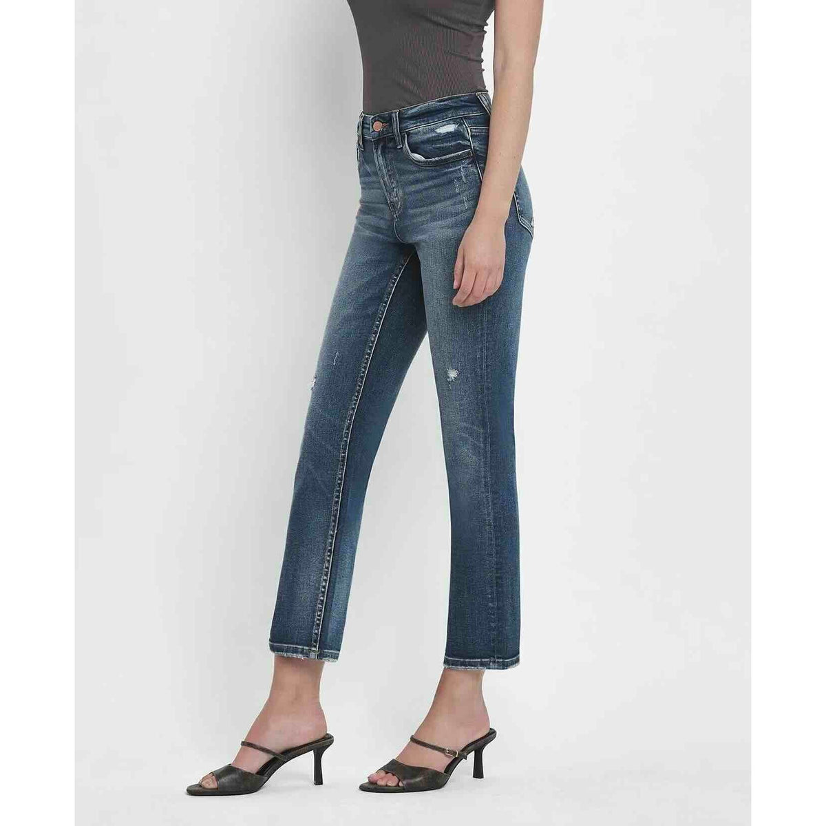 Flying Monkey Benefactor High Rise Ankle Slim Straight