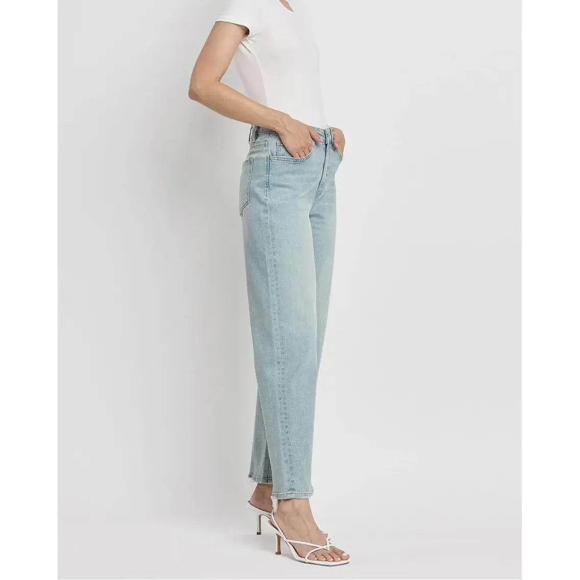 Flying Monkey Flying Monkey Blockbuster High Rise Barrel Jean