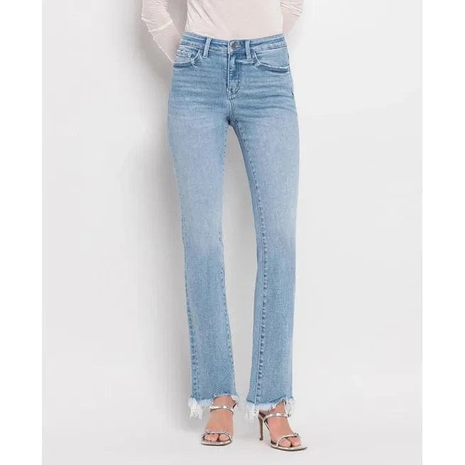 Flying Monkey 24 / 32 Flying Monkey Blue Flame High Rise Mini Bootcut