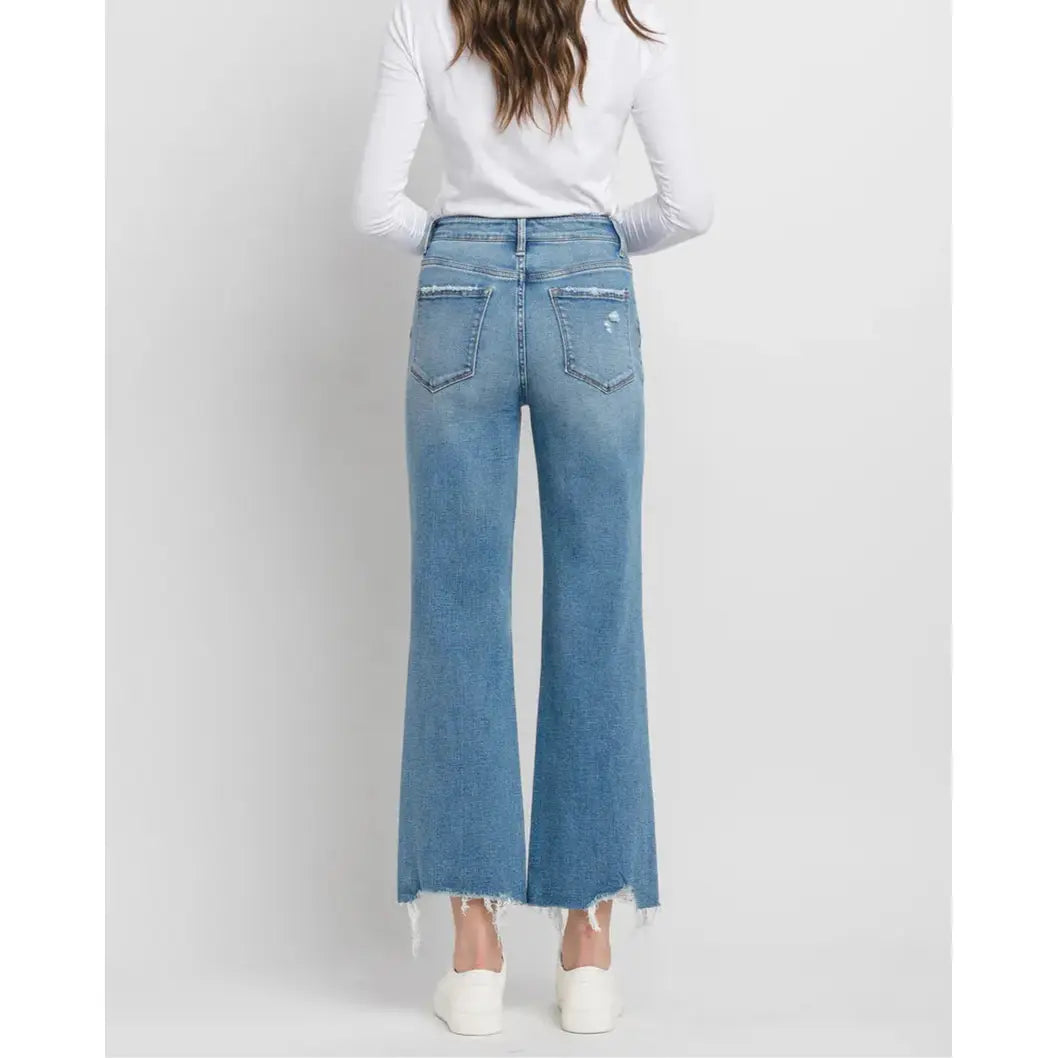 Flying Monkey Flying Monkey Blue Grove High Rise Wide Leg