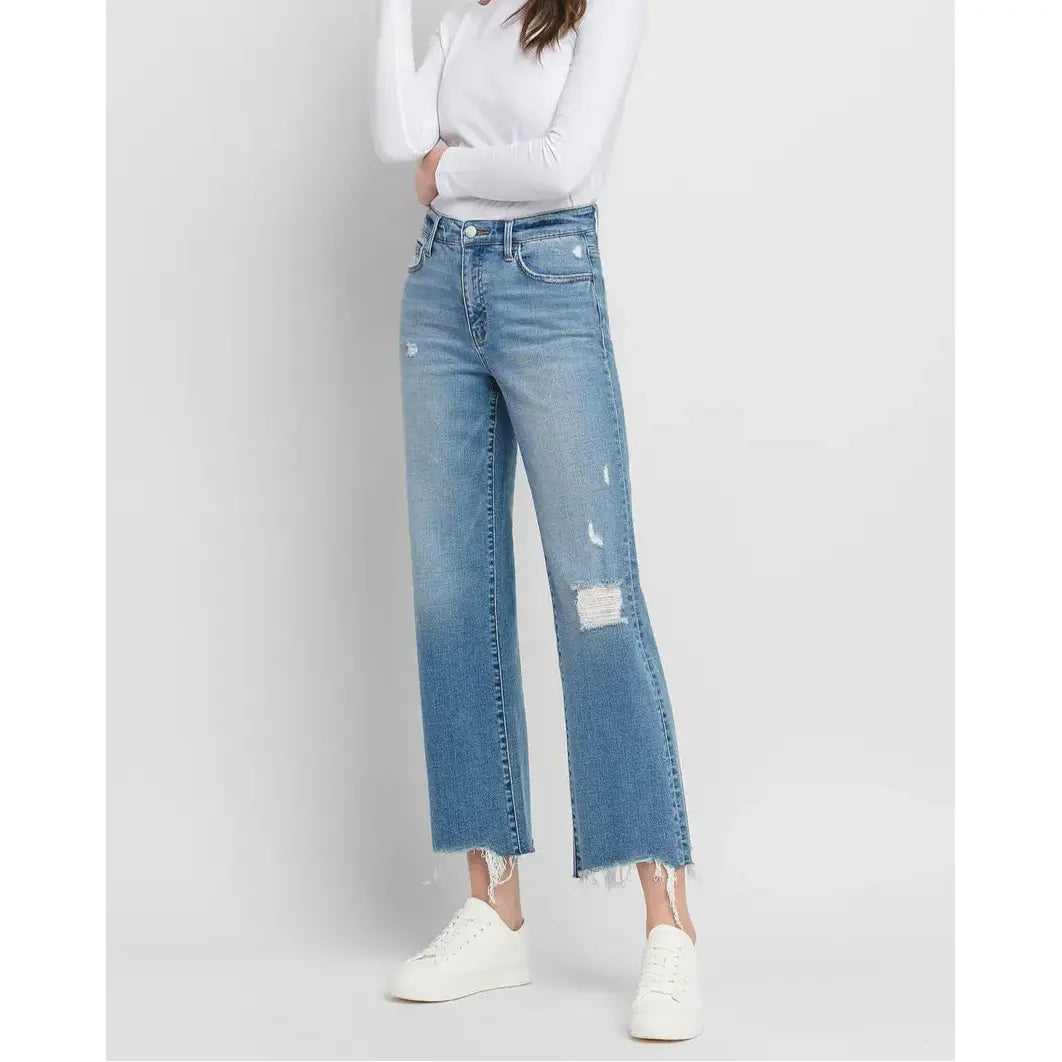 Flying Monkey Flying Monkey Blue Grove High Rise Wide Leg