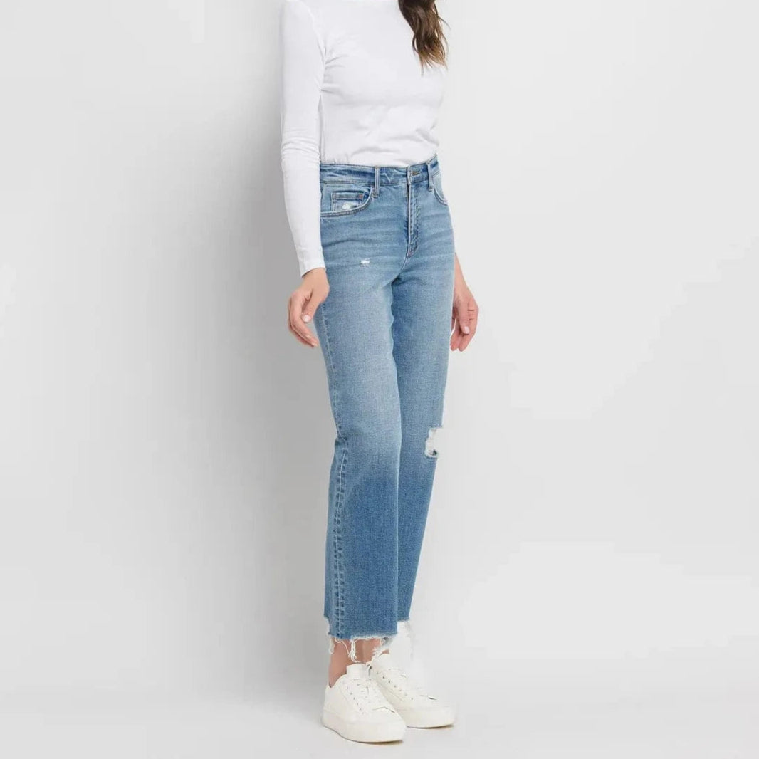 Flying Monkey Flying Monkey Blue Grove High Rise Wide Leg