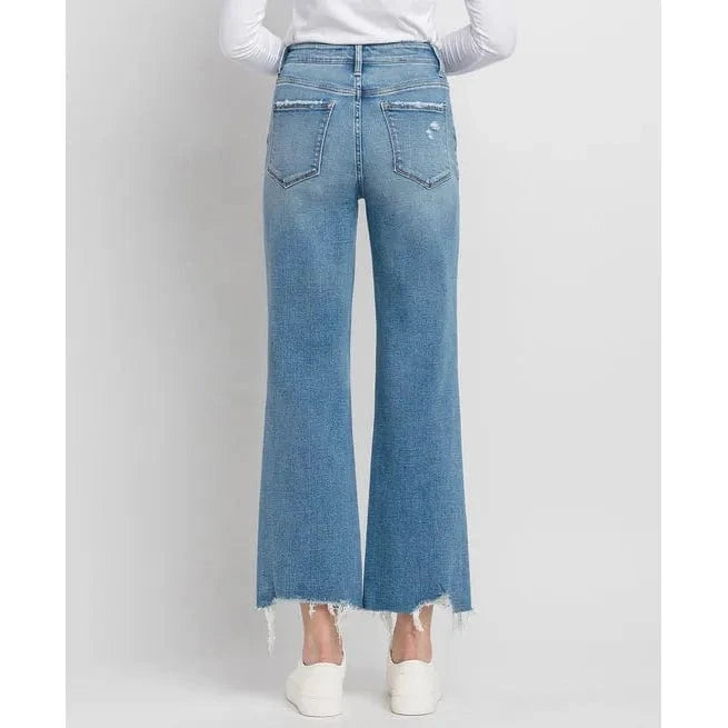 Flying Monkey Flying Monkey Blue Grove High Rise Wide Leg