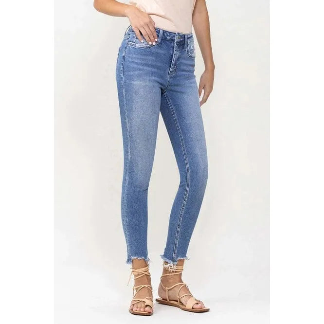 Flying Monkey Flying Monkey High Rise Crop Skinny Innovation Jeans