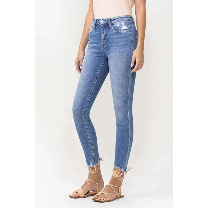 Flying Monkey Flying Monkey High Rise Crop Skinny Innovation Jeans