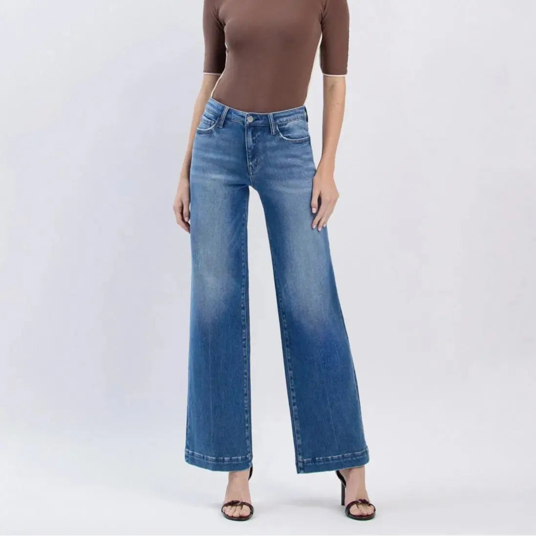 Flying Monkey Flying Monkey Lottery High Rise Wide Trouser