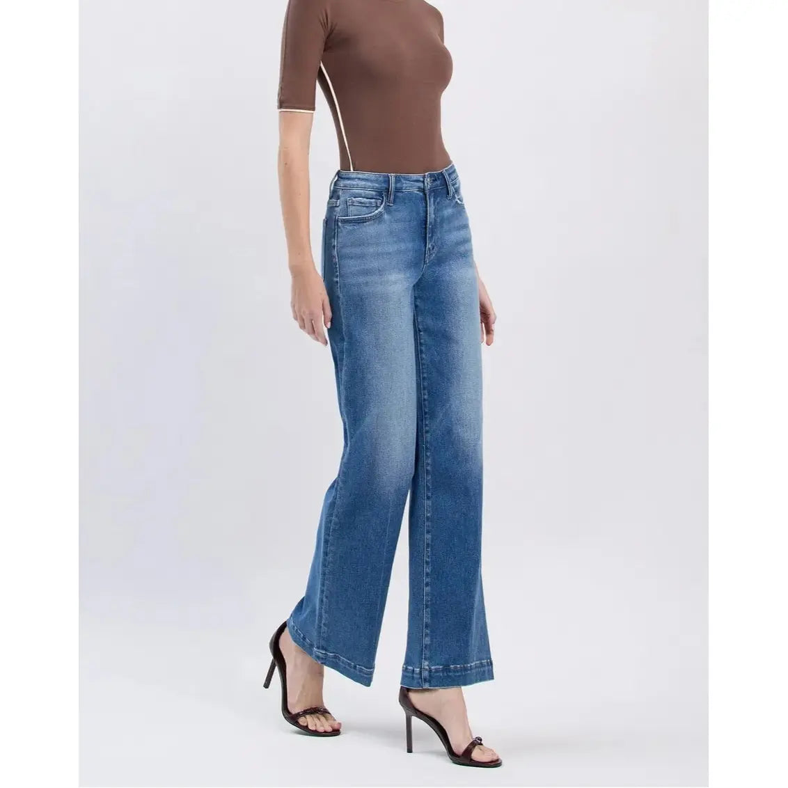 Flying Monkey Flying Monkey Lottery High Rise Wide Trouser