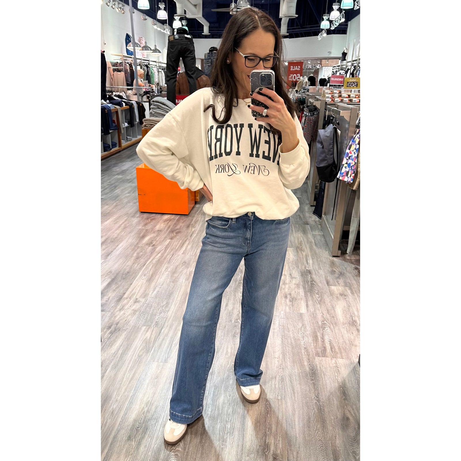 Flying Monkey Flying Monkey Lottery High Rise Wide Trouser