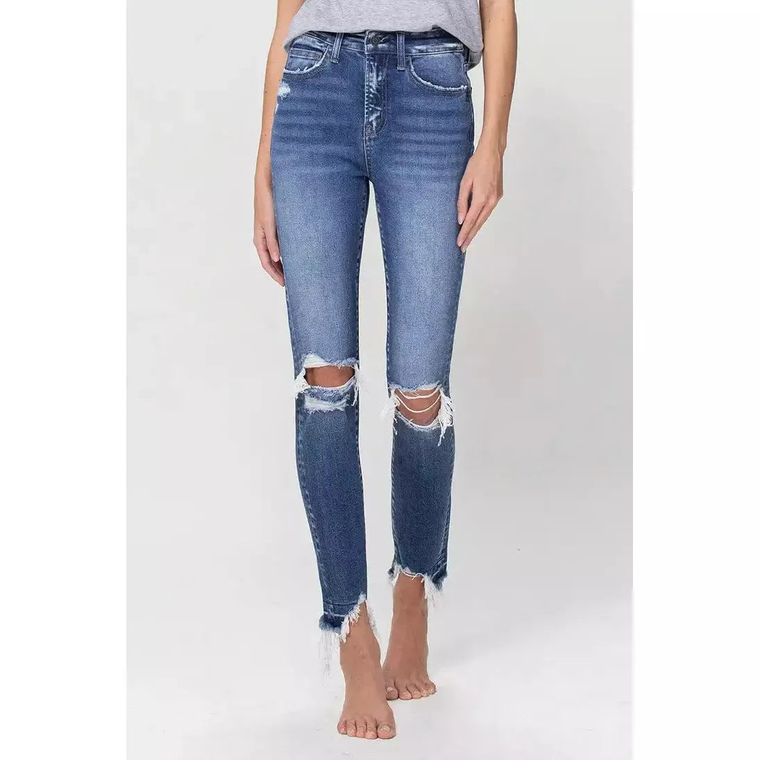 Flying Monkey Romantic High Rise Skinny Ankle