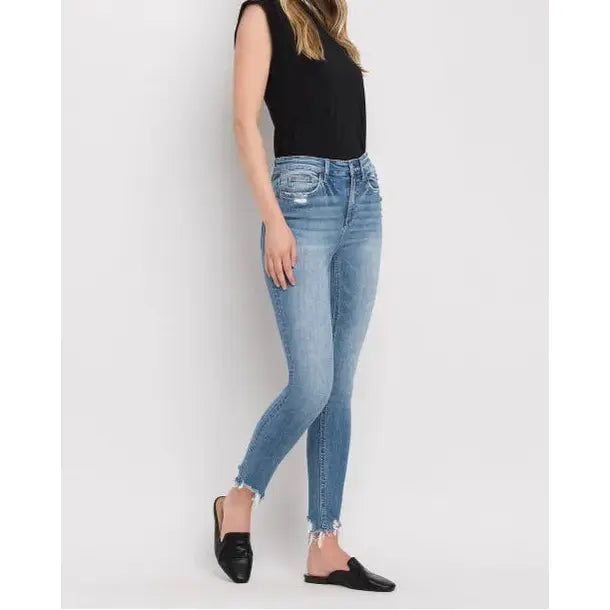 Flying Monkey Flying Monkey Twilling High-Rise Ankle Skinny