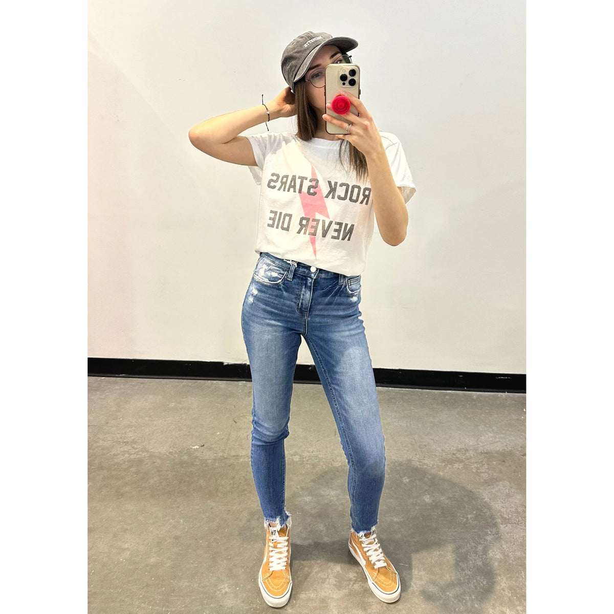 Flying Monkey Flying Monkey Twilling High-Rise Ankle Skinny