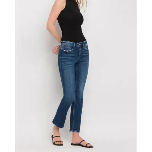 Flying Monkey Flying Monkey Wax Plant Mid Rise Ankle Slim Straight