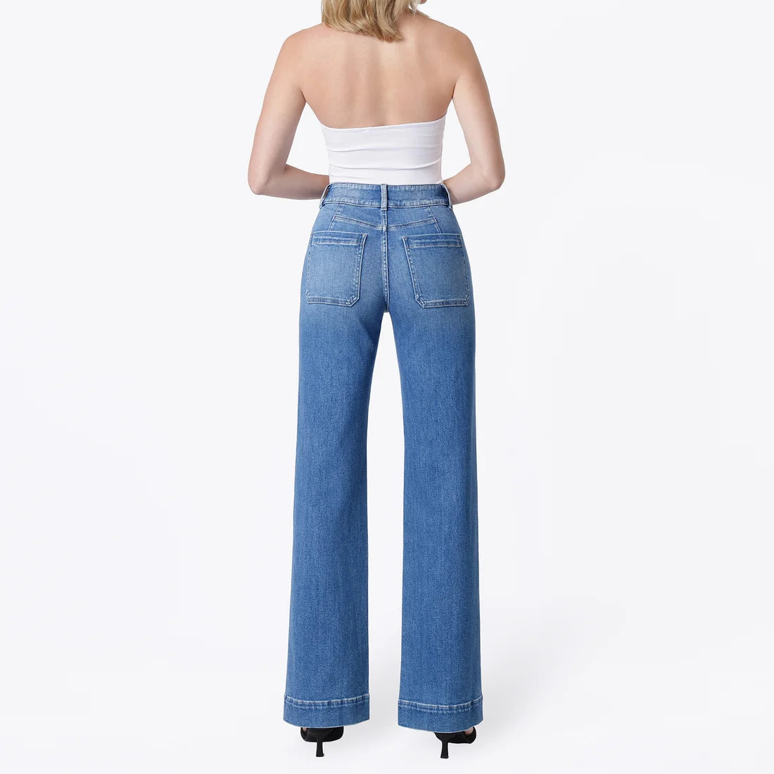 Flying Monkey Medium 90's Super High Rise Flare Jeans