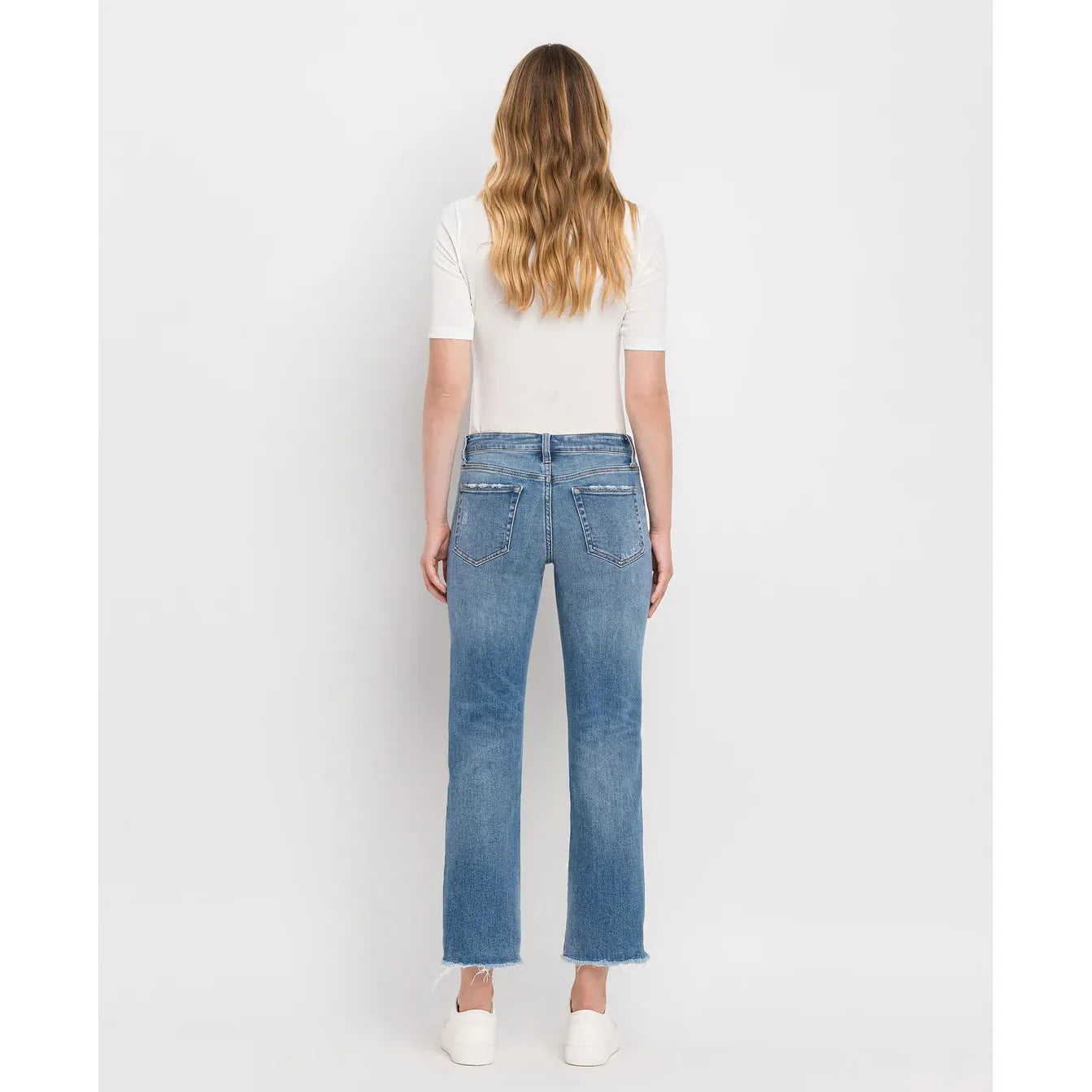 Flying Monkey Stately Mid Rise Crop Straight