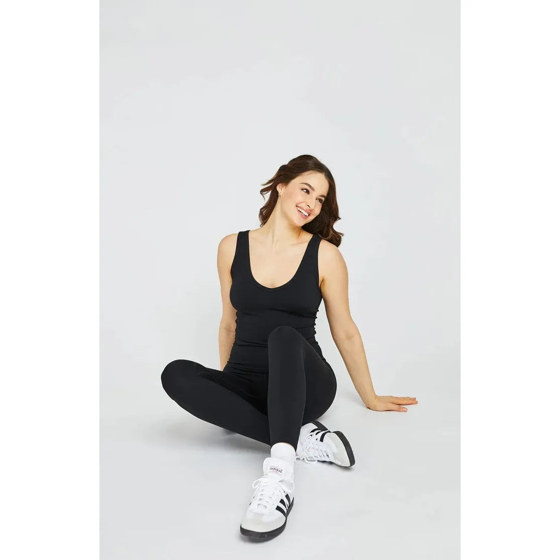 Seamless Yoga Jumpsuit - Black - Ladies