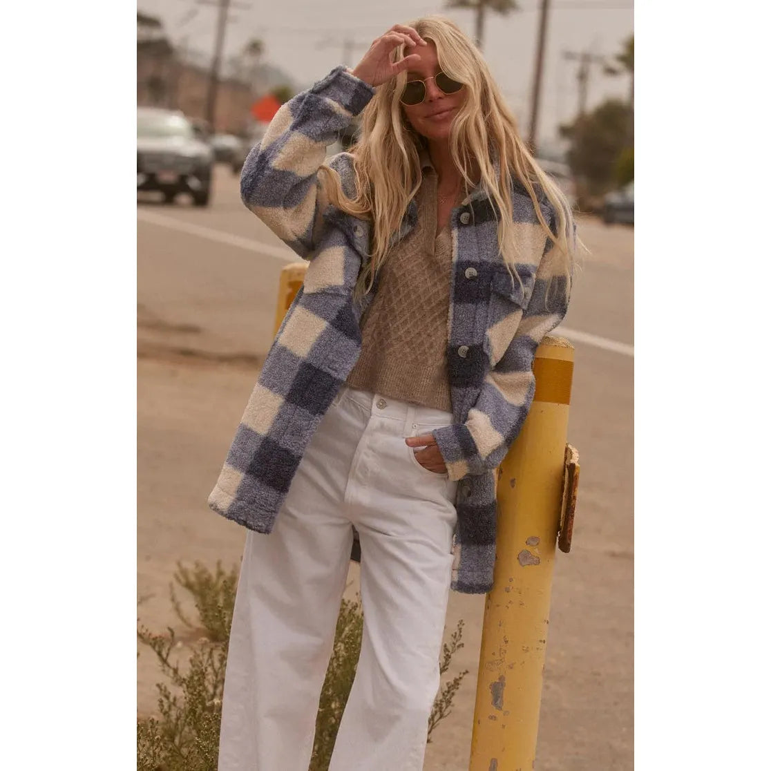 Plaid 2025 fall jacket