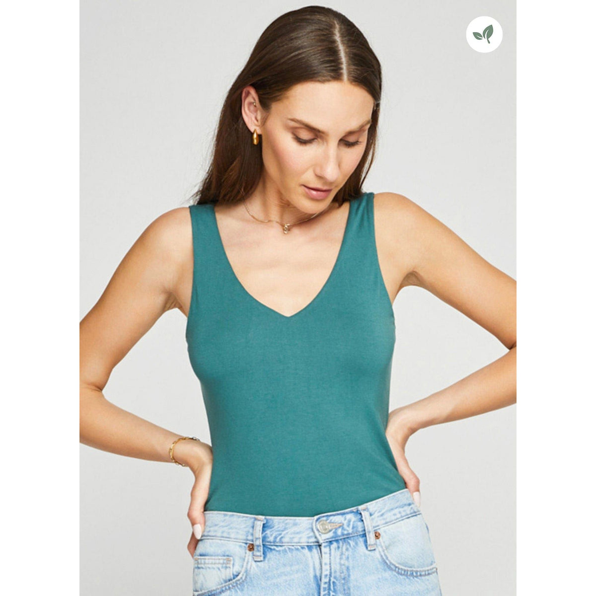 Gentle Fawn Gentle Fawn Starling Vneck Tshirt