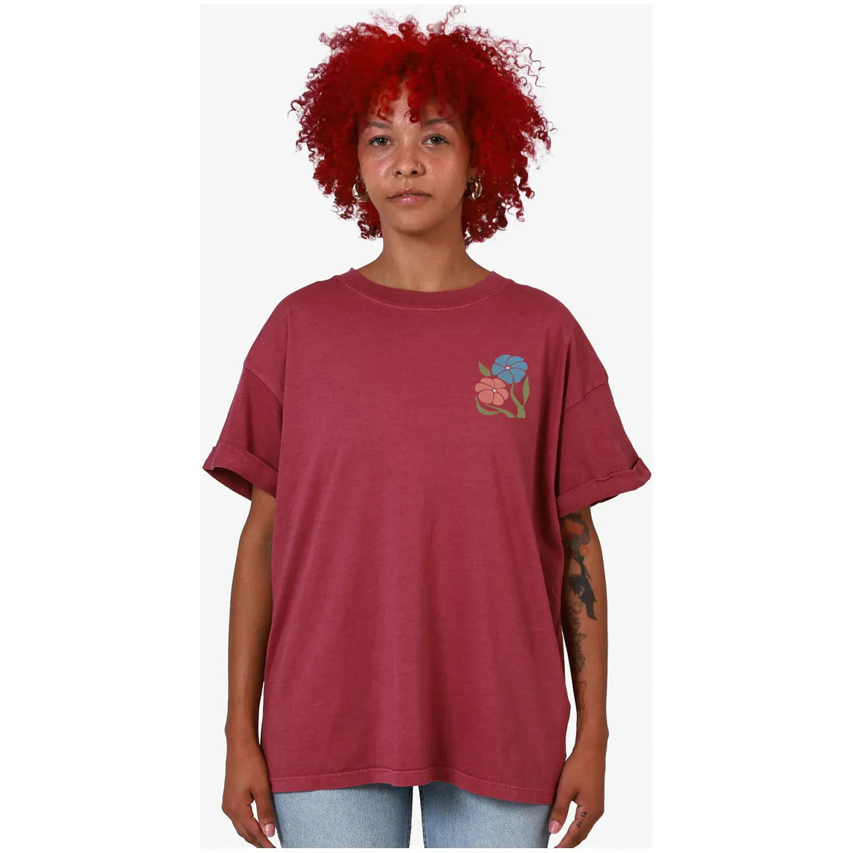 Girl Dangerous Plant Good Seeds Vintage Tee