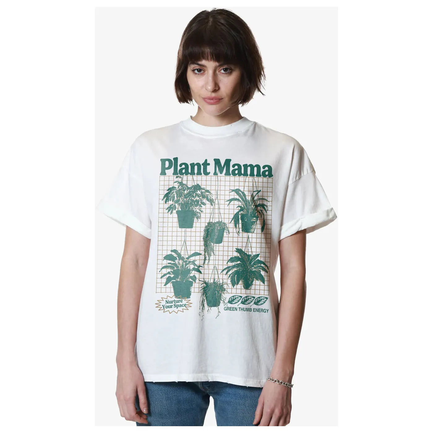 Girl Dangerous Plant Mama Vintage Tee