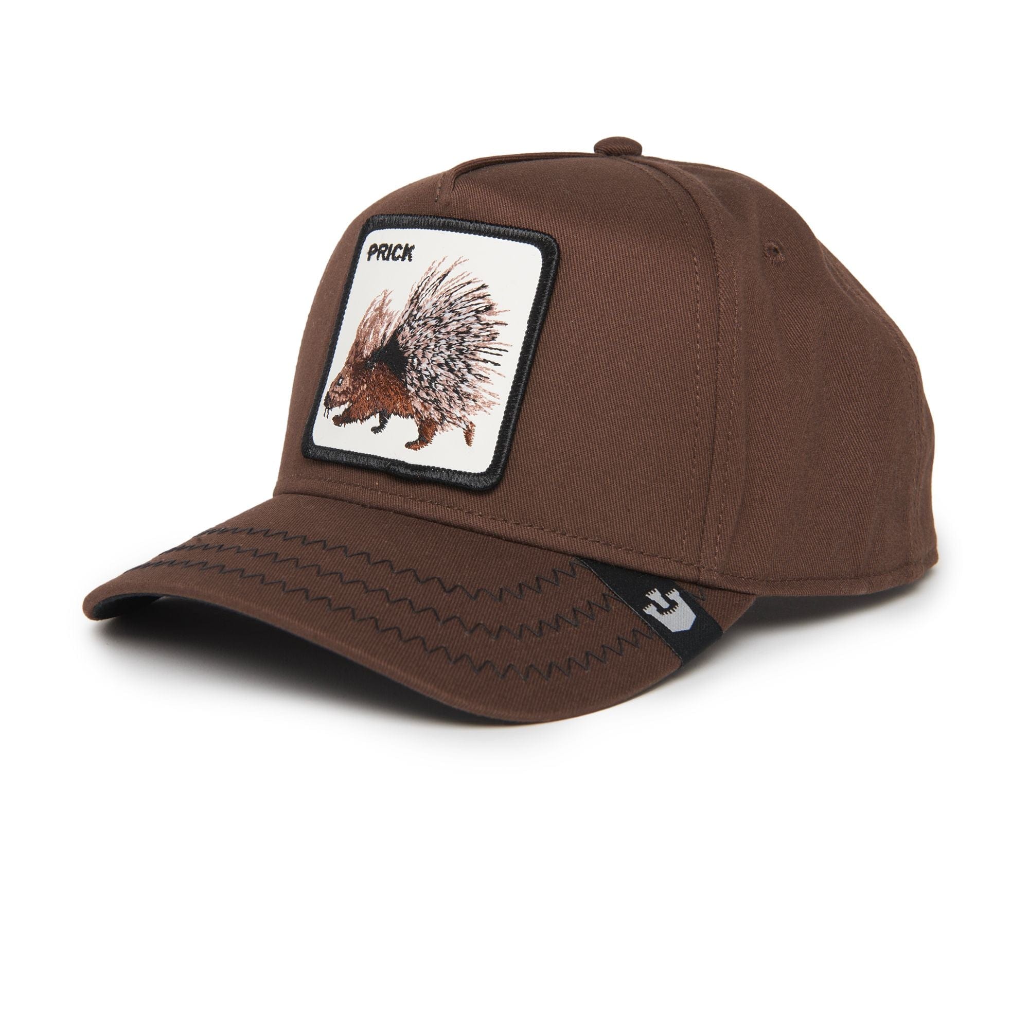 Goorin Dark Brown Goorin Porcupine 100 Trucker Hat